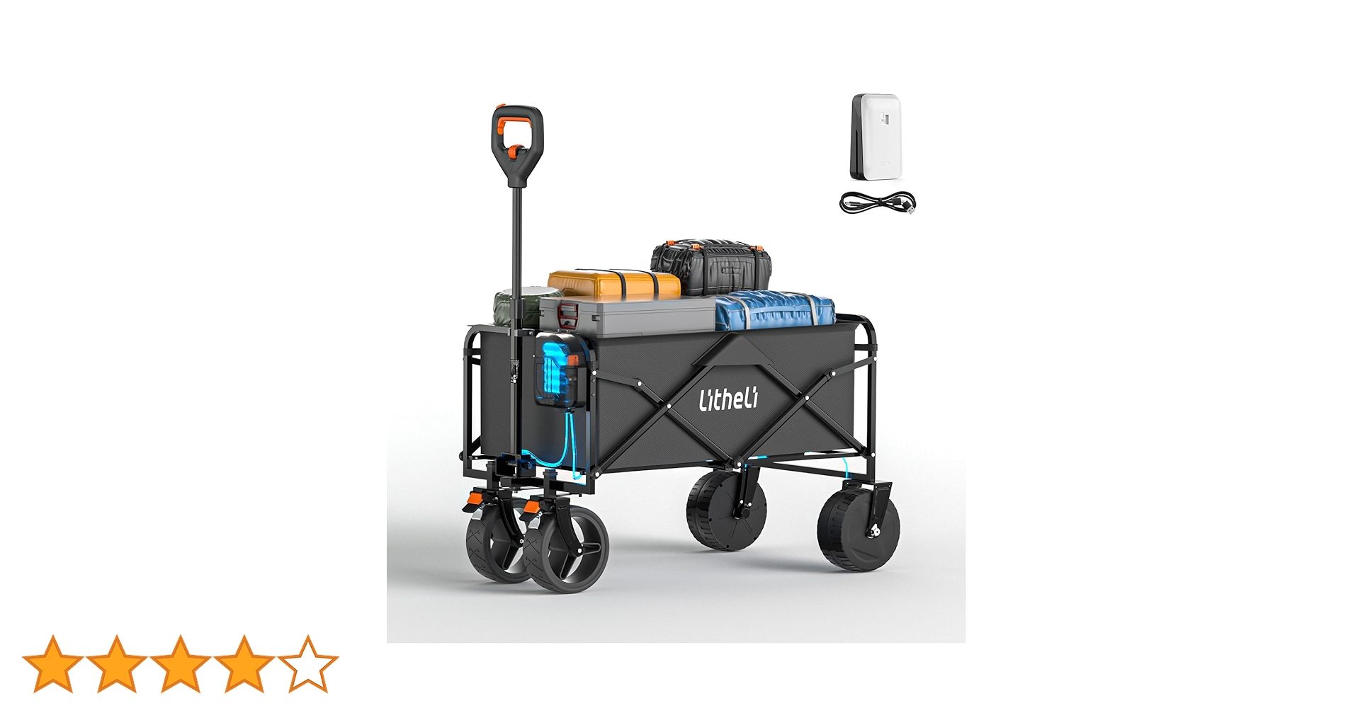 Litheli 電動キャリーワゴン 坂道運搬 軽量 大容量100L Amazon.co.jp: Litheli 電動キャリーワゴン 坂道運搬 軽量 大容量100L